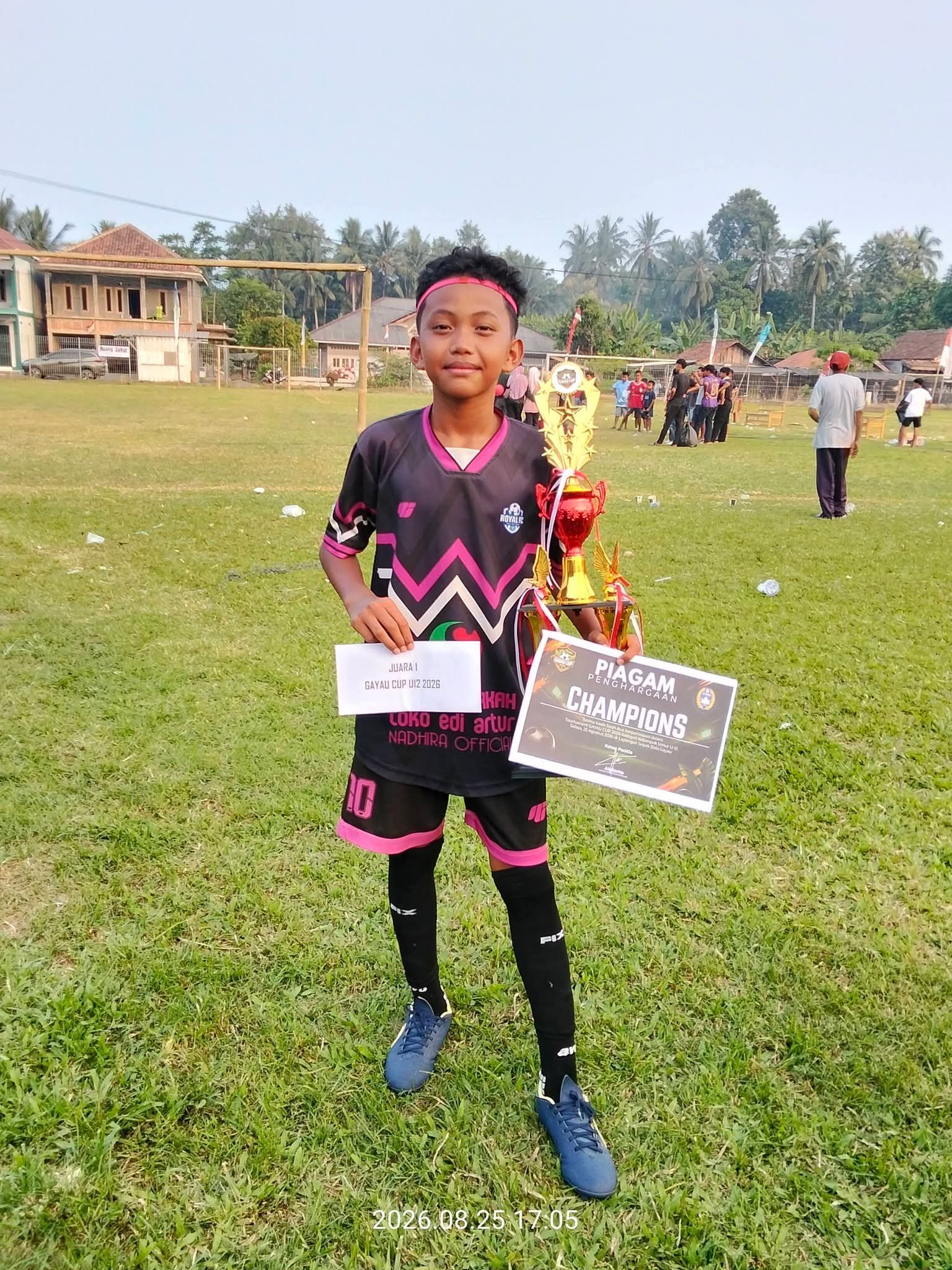 Arya U12 Posisi Streker 