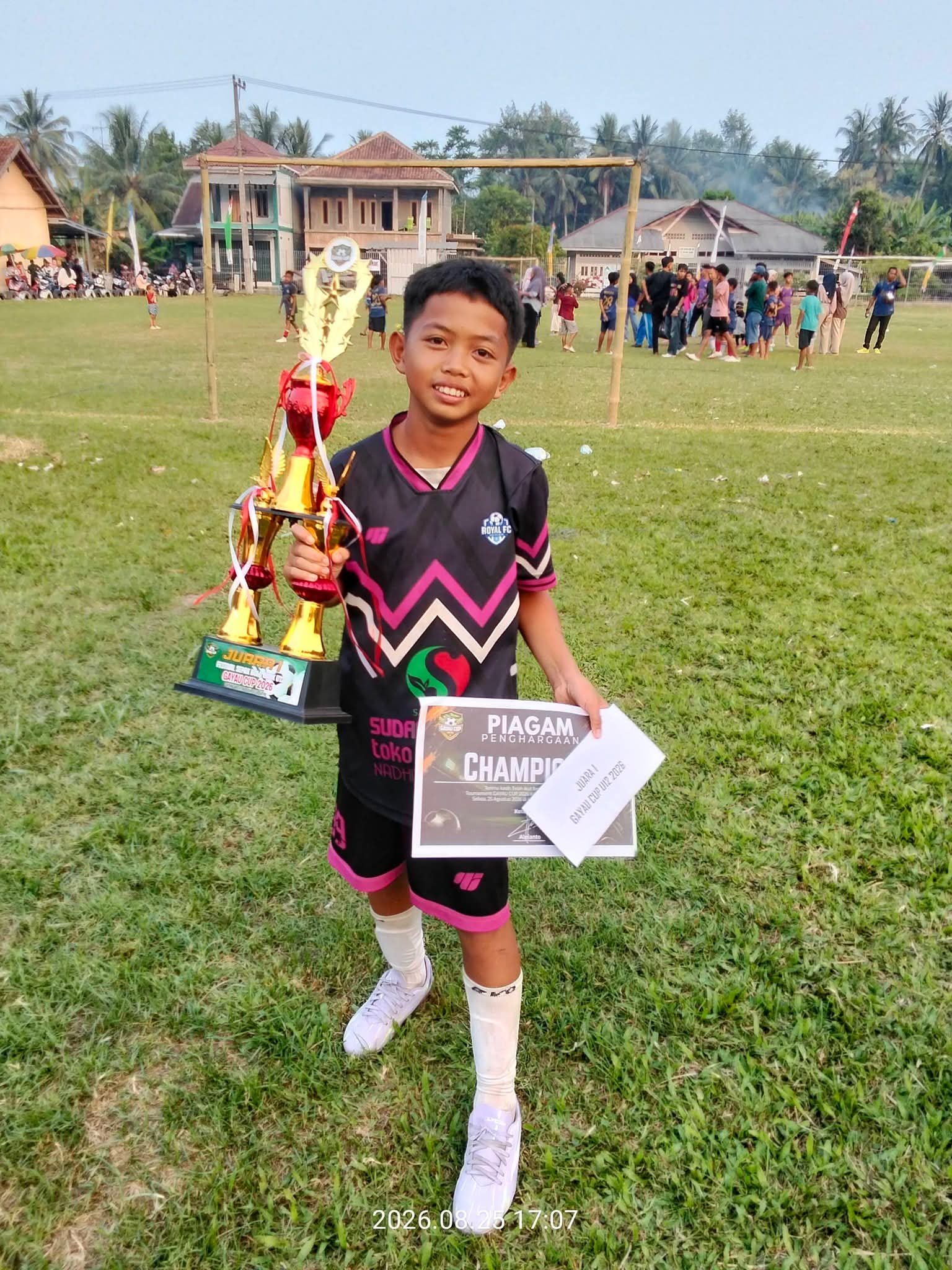 Ikbal U12 Posisi Bek Kanan